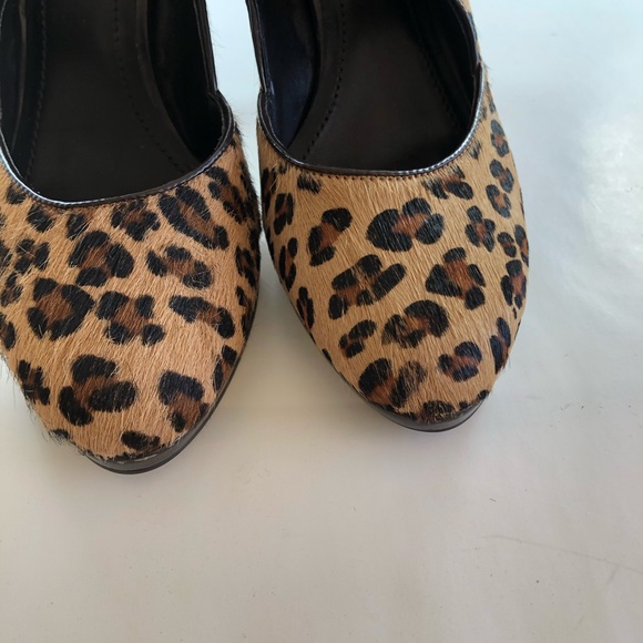 Franco Sarto Calf Hair heels Sz 5 1/2 - Picture 4 of 7